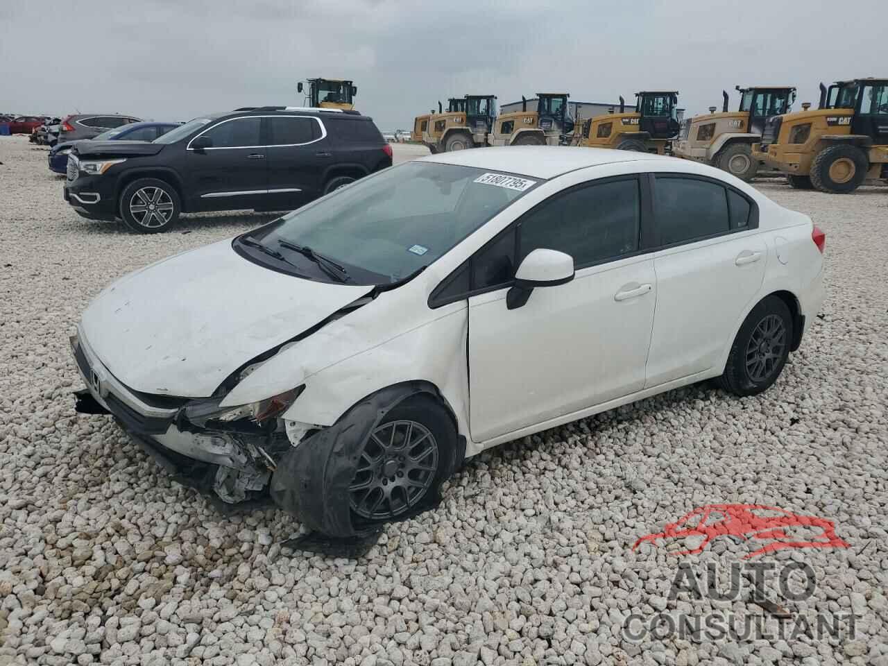 HONDA CIVIC 2012 - 2HGFB2F52CH569467