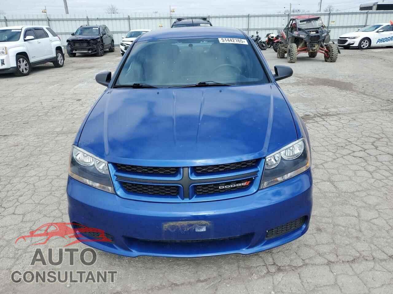 DODGE AVENGER 2013 - 1C3CDZAG9DN770700