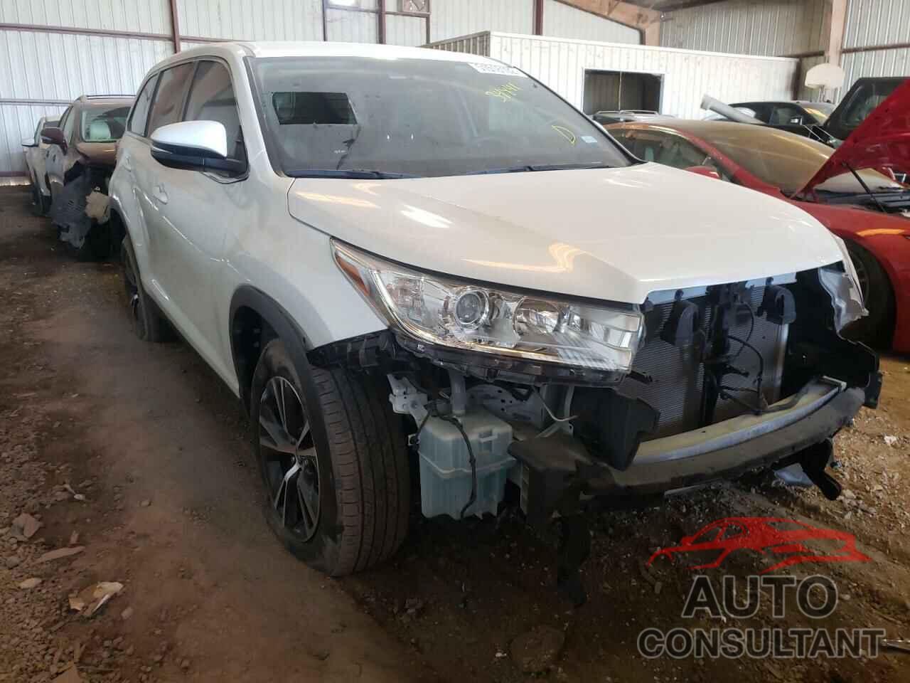 TOYOTA HIGHLANDER 2019 - 5TDZZRFH9KS290785