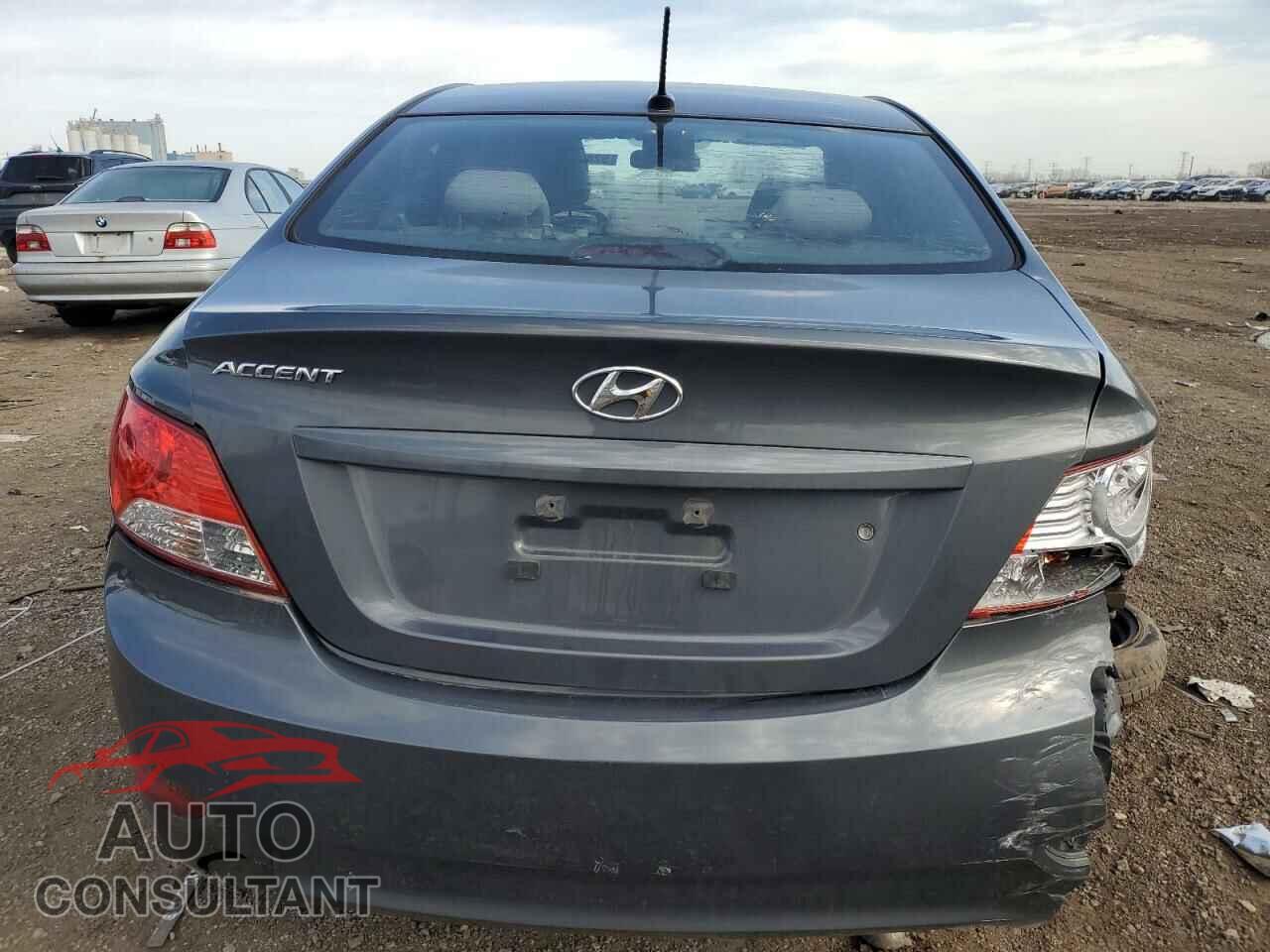 HYUNDAI ACCENT 2012 - KMHCU4AE4CU185892