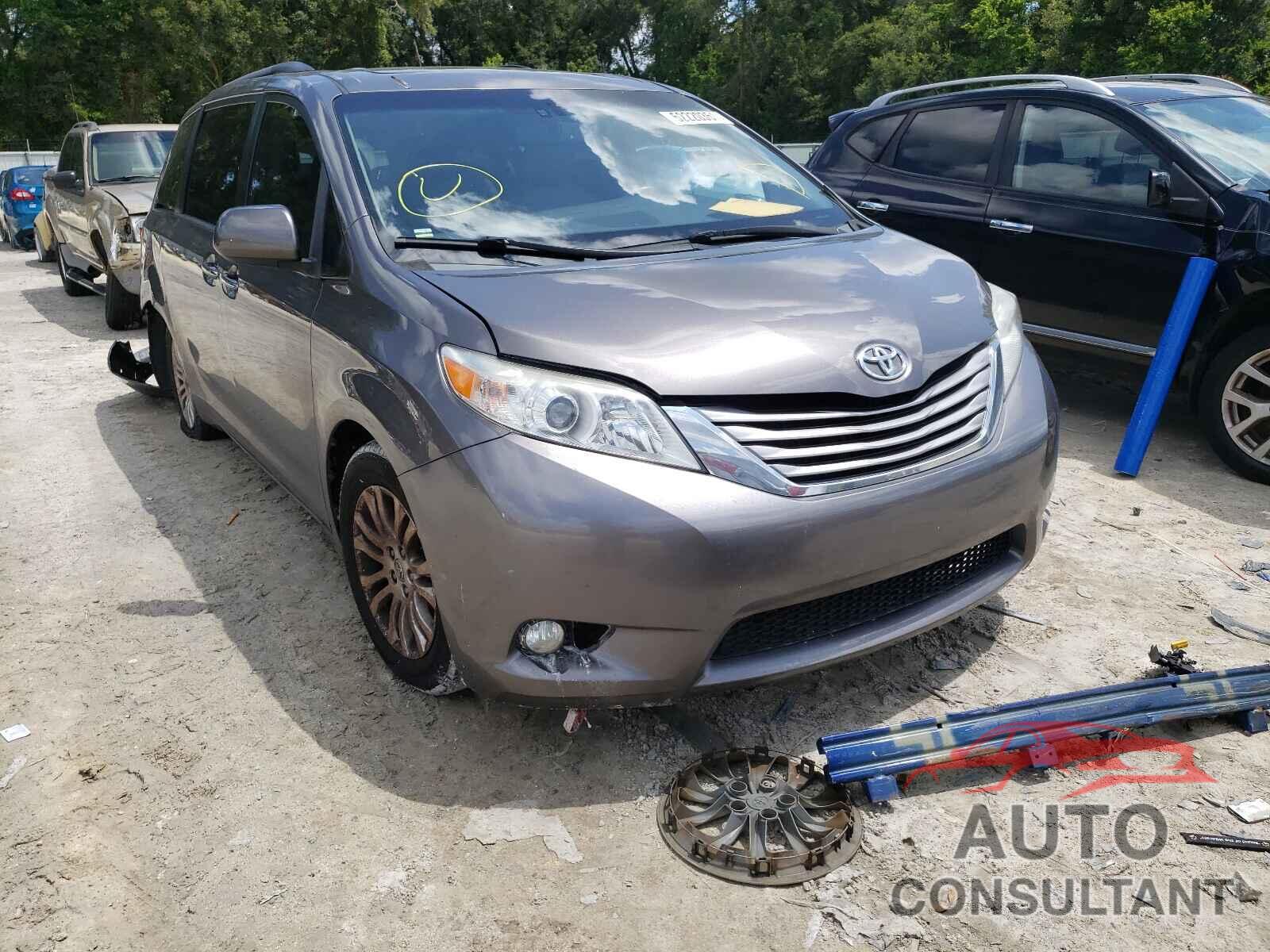 TOYOTA SIENNA 2016 - 5TDYK3DC9GS707057