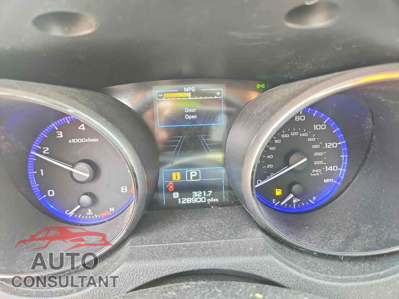 SUBARU OUTBACK 2017 - 4S4BSAFCXH3310348
