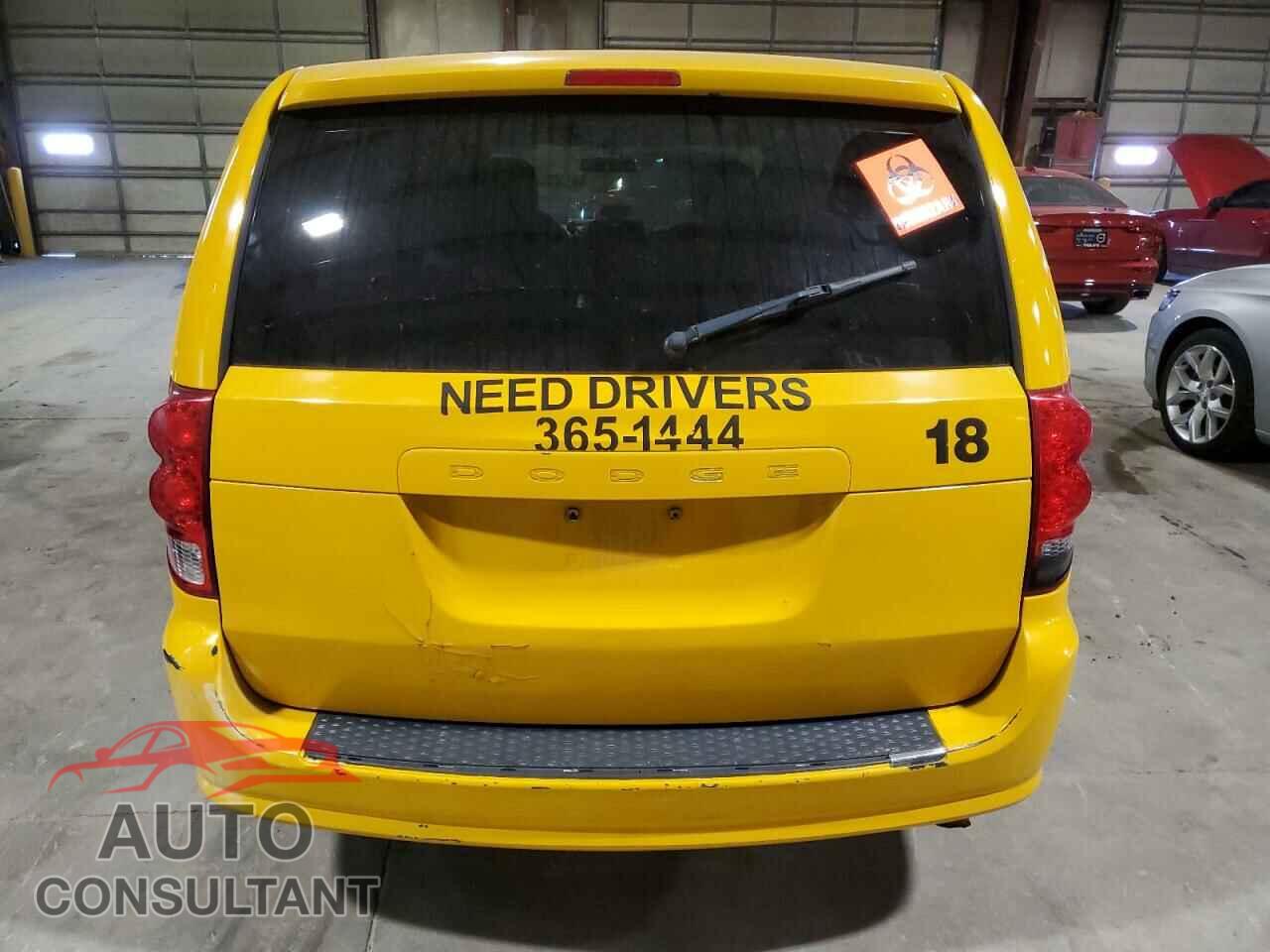 DODGE CARAVAN 2013 - 2C4RDGBG2DR600500