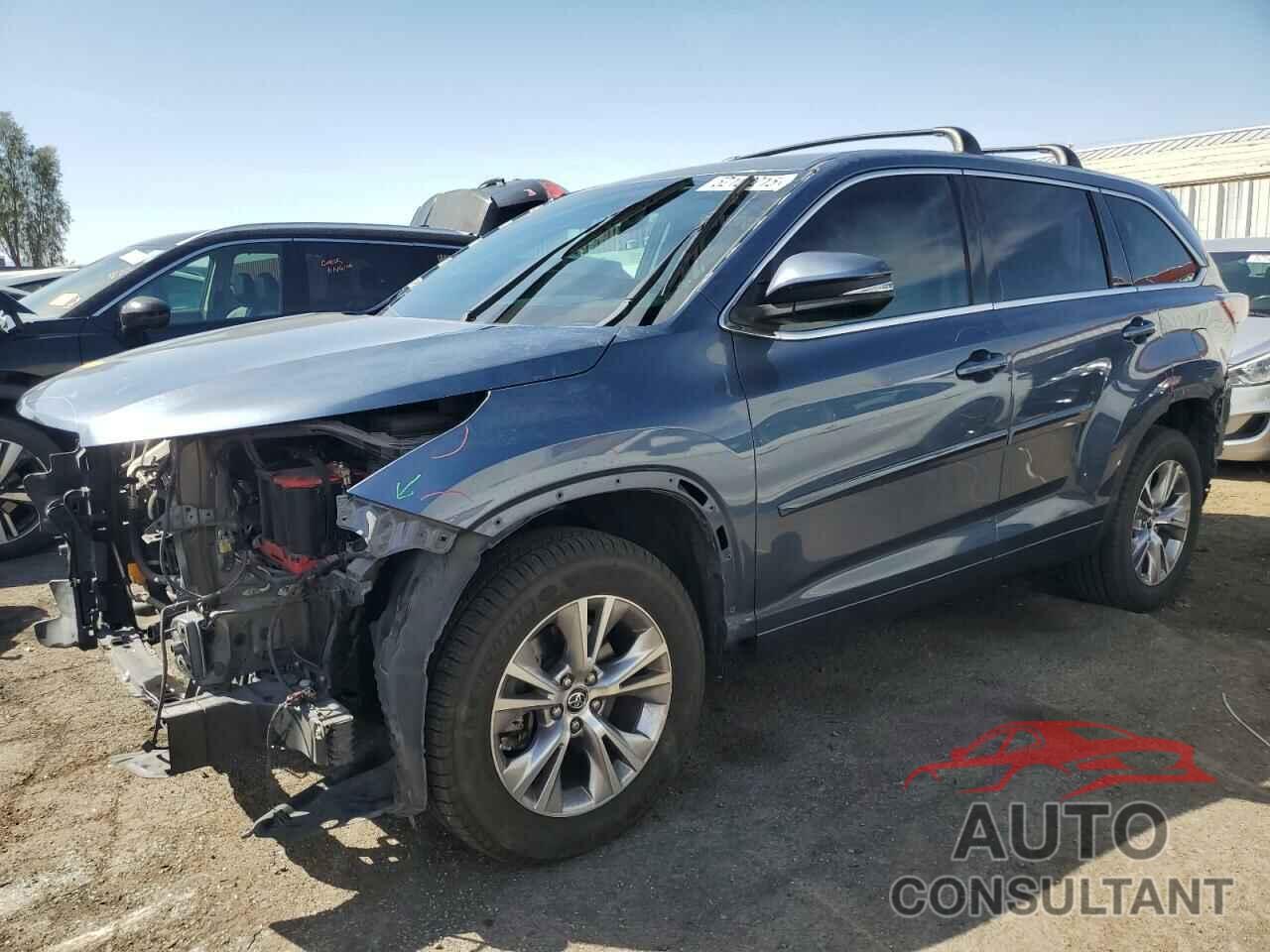 TOYOTA HIGHLANDER 2016 - 5TDZKRFH8GS182363
