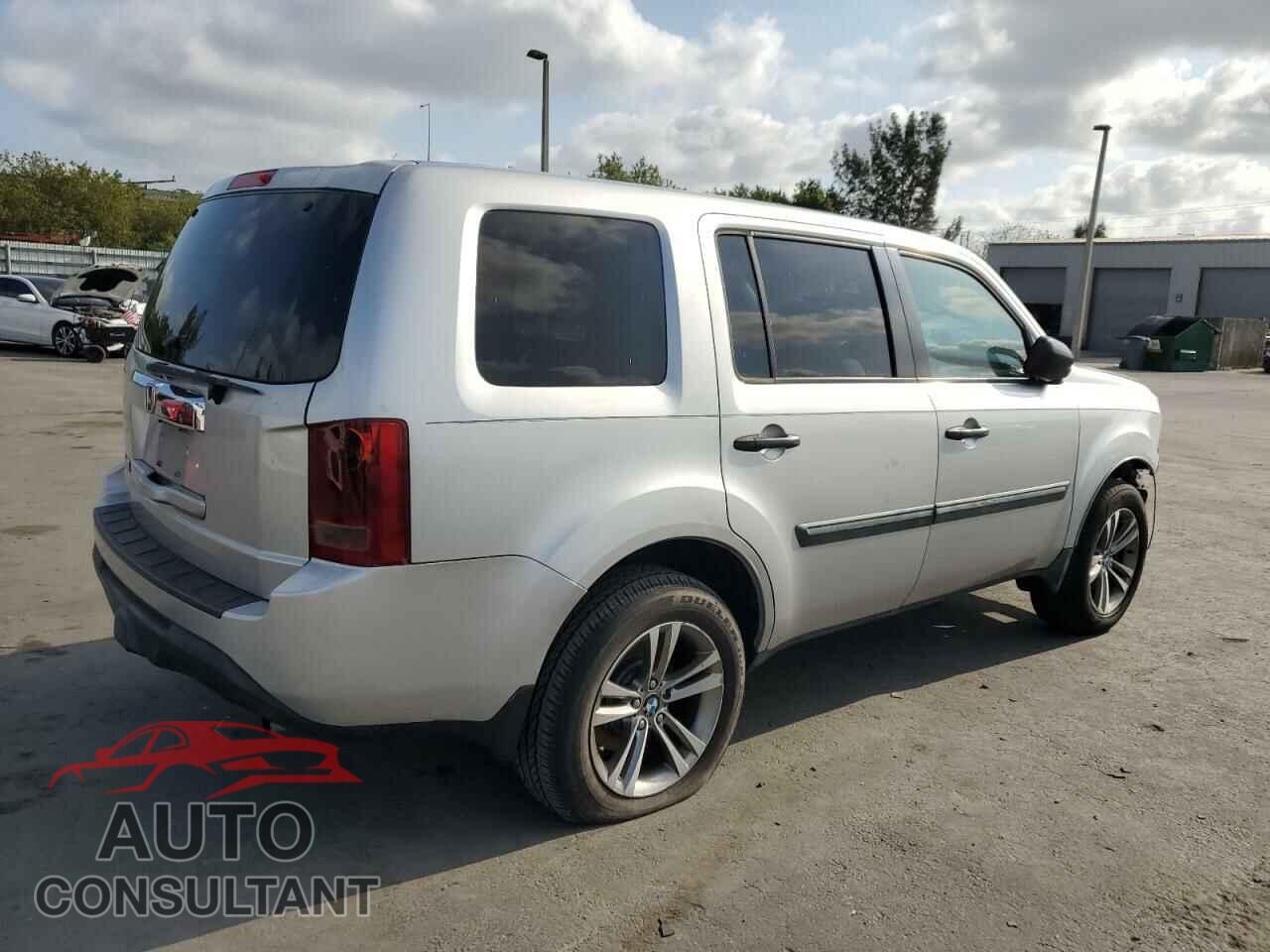 HONDA PILOT 2012 - 5FNYF3H28CB003324