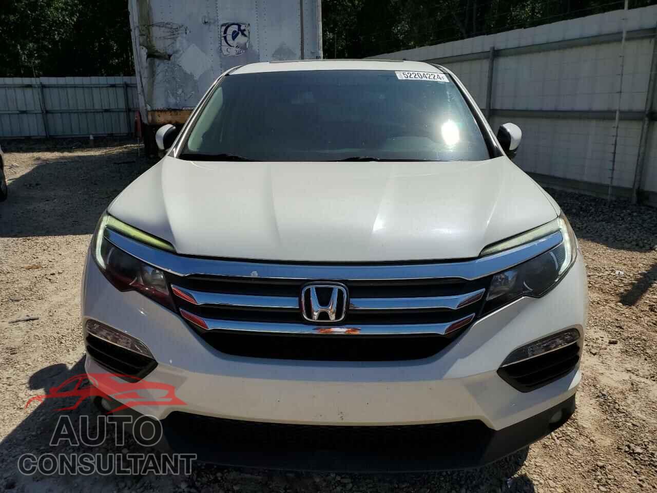 HONDA PILOT 2017 - 5FNYF5H55HB042336