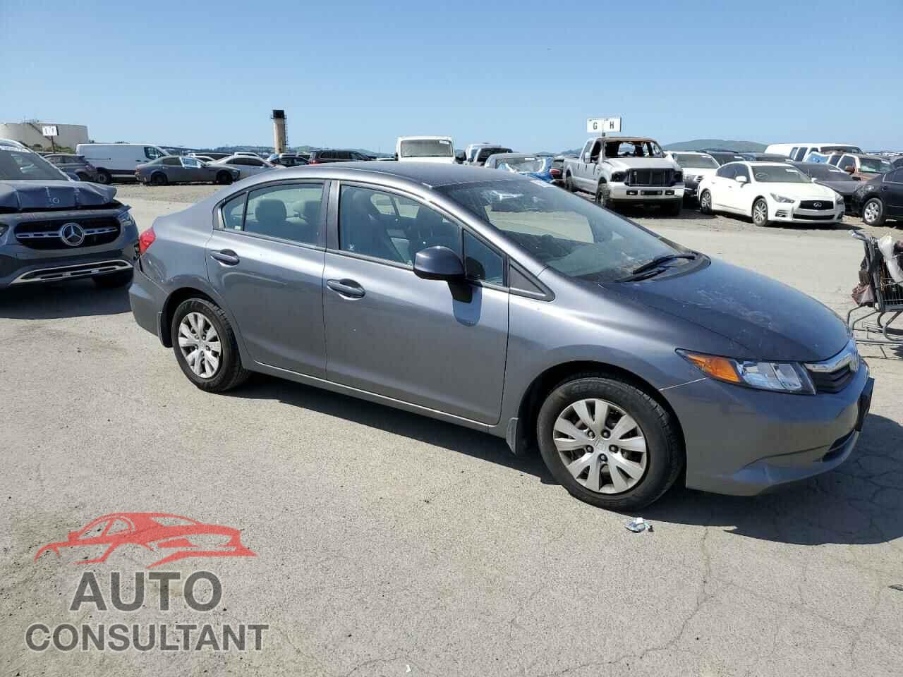 HONDA CIVIC 2012 - 19XFB2F58CE107621