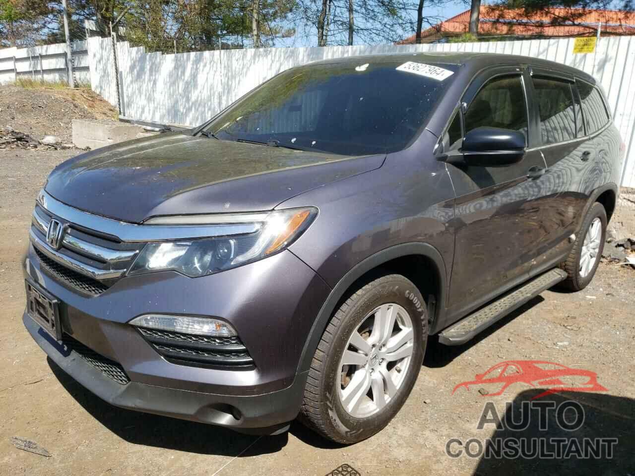 HONDA PILOT 2017 - 5FNYF6H12HB018417