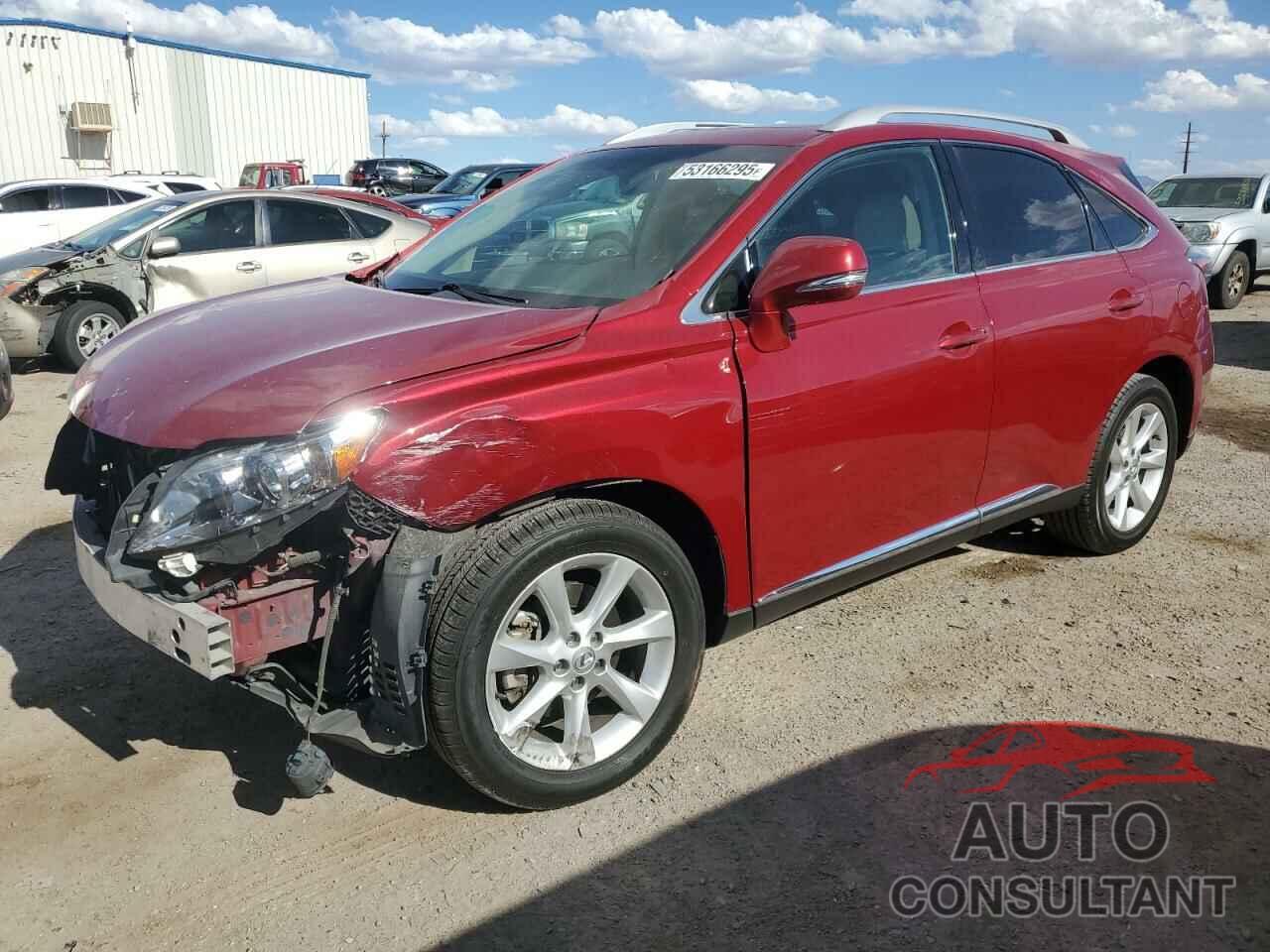 LEXUS RX350 2011 - 2T2ZK1BA6BC051925