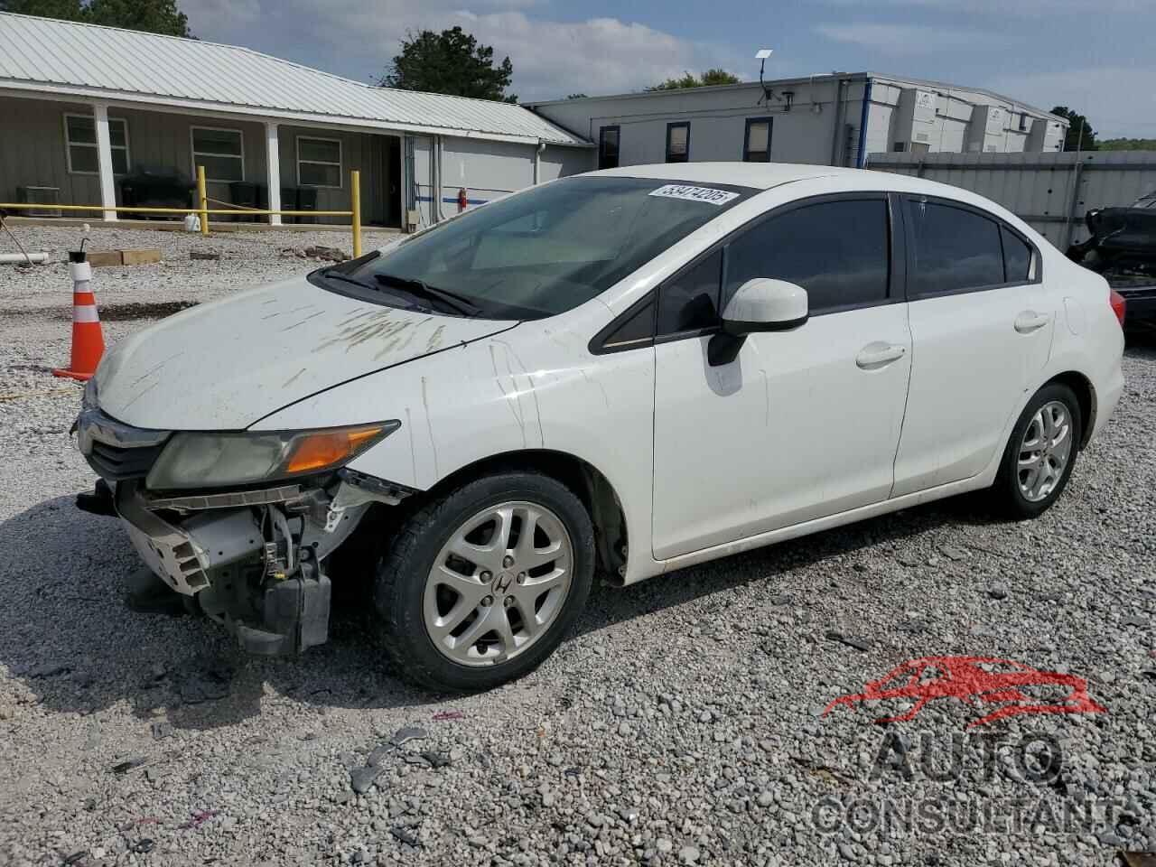 HONDA CIVIC 2012 - 19XFB2F59CE100600