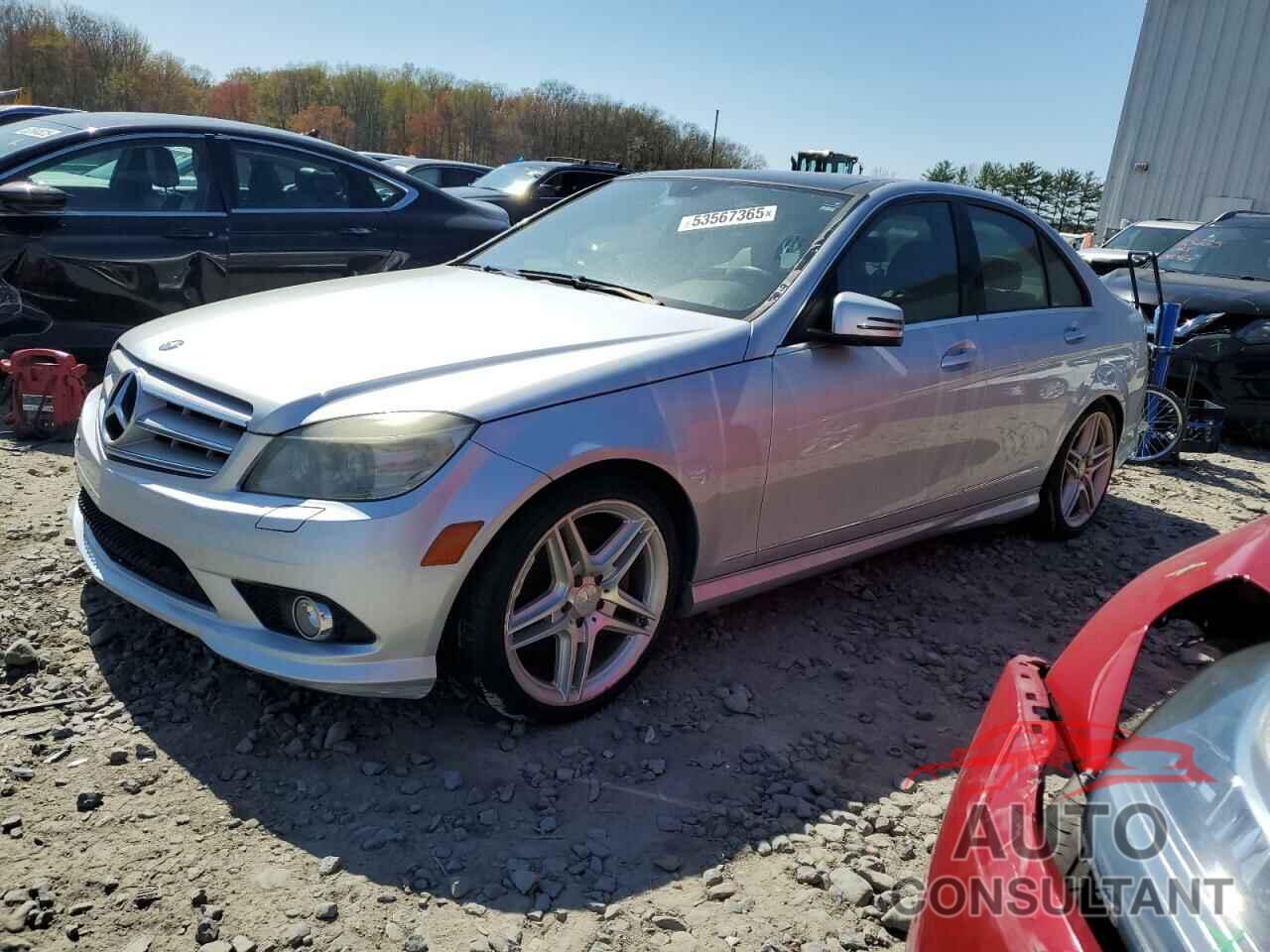 MERCEDES-BENZ C-CLASS 2010 - WDDGF5GB9AR089443
