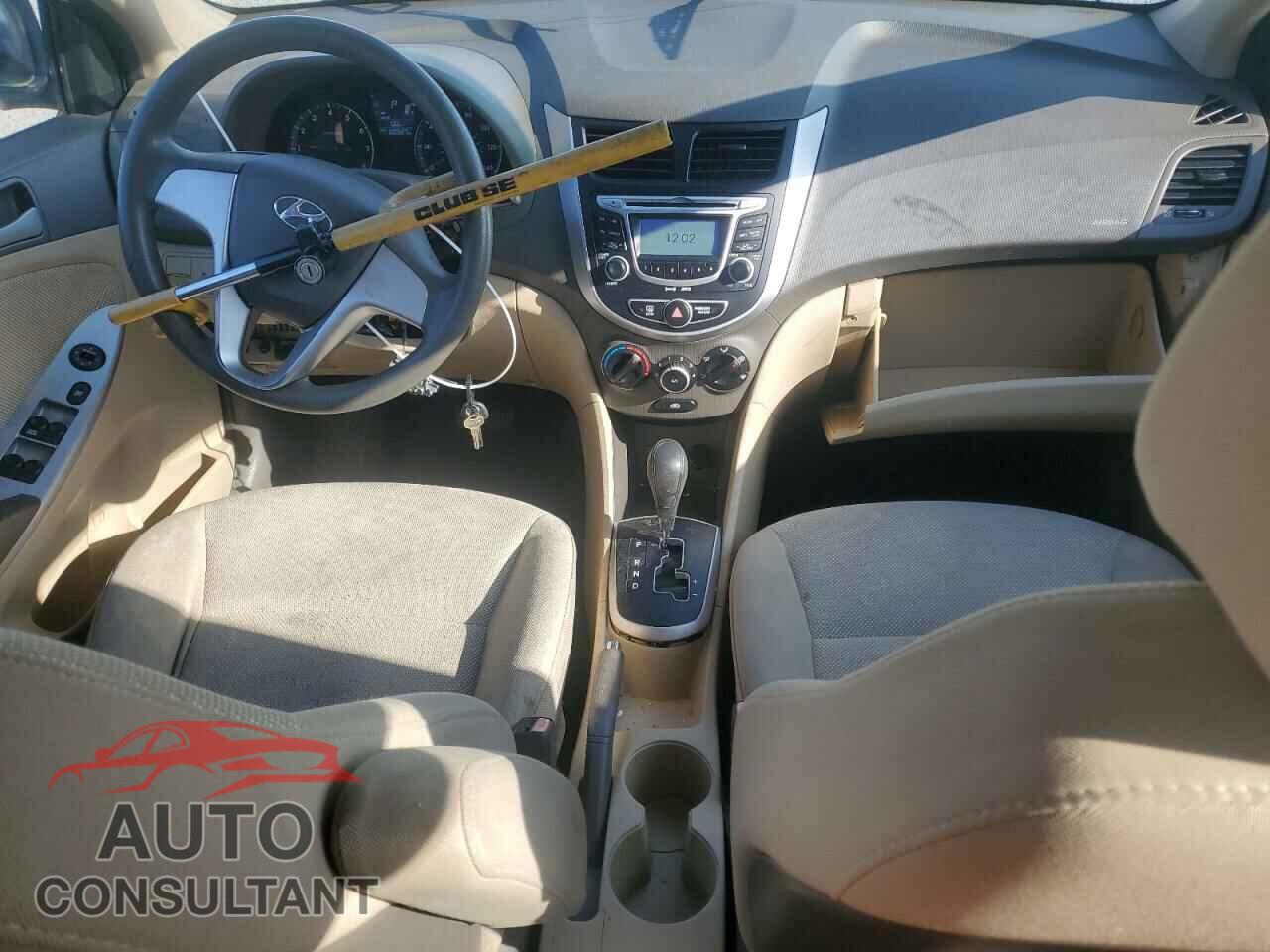 HYUNDAI ACCENT 2012 - KMHCT4AE1CU108741