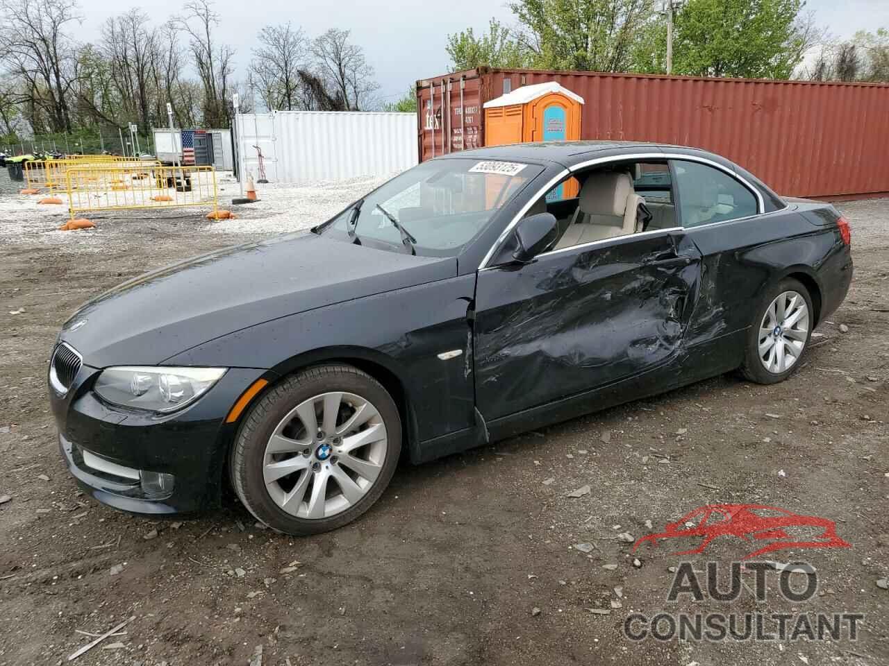 BMW 3 SERIES 2011 - WBADW3C59BE541429