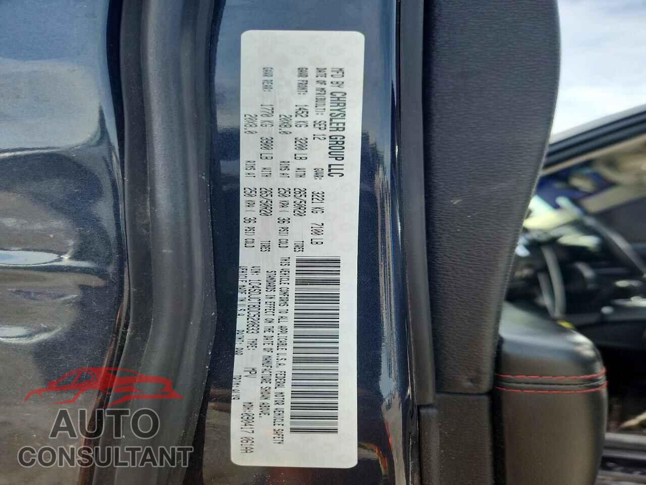 DODGE DURANGO 2013 - 1C4SDJCT8DC520833