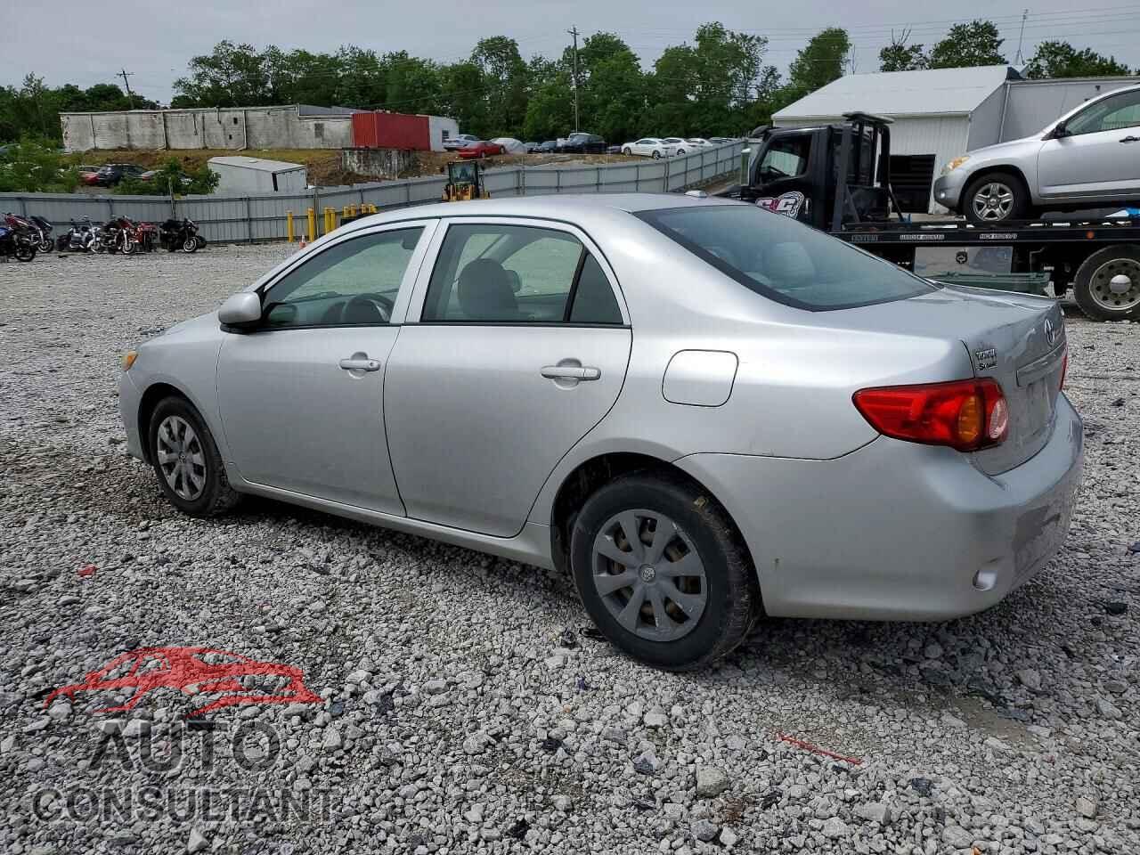 TOYOTA COROLLA 2009 - 2T1BU40E19C020552