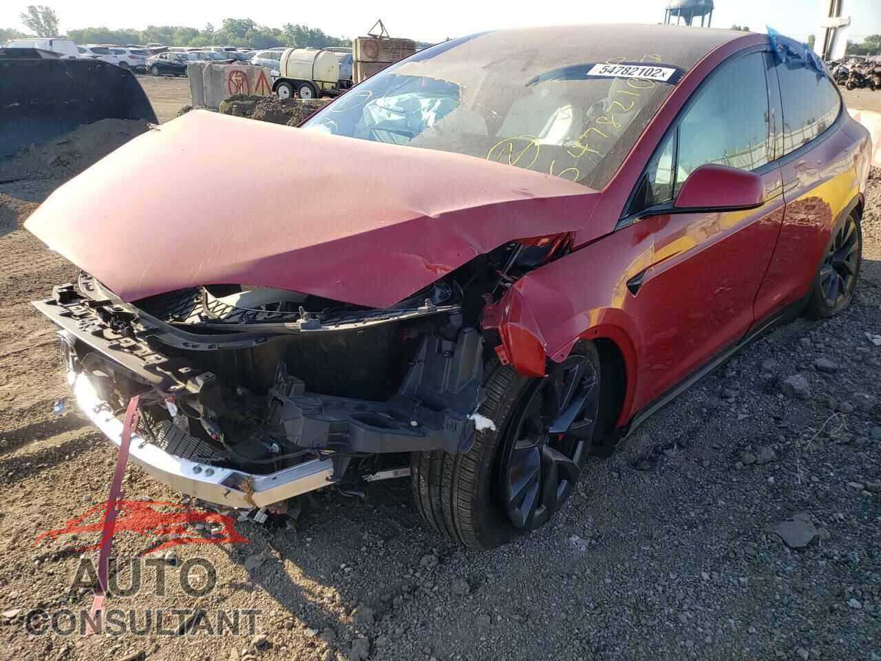 TESLA MODEL X 2022 - 7SAXCBE66NF342742