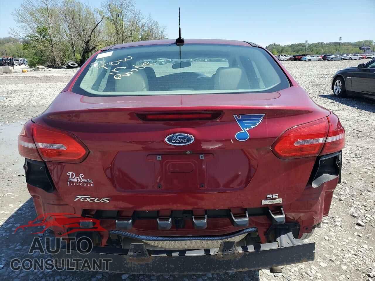 FORD FOCUS 2016 - 1FADP3FEXGL360232