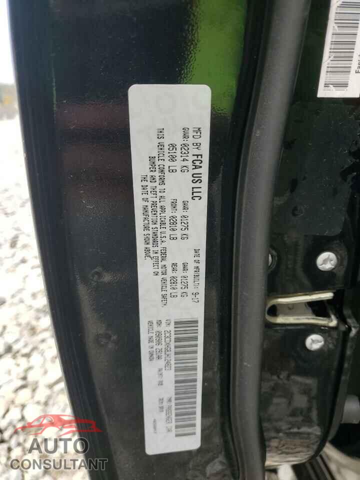 DODGE CHARGER 2018 - 2C3CDXHG8JH124823