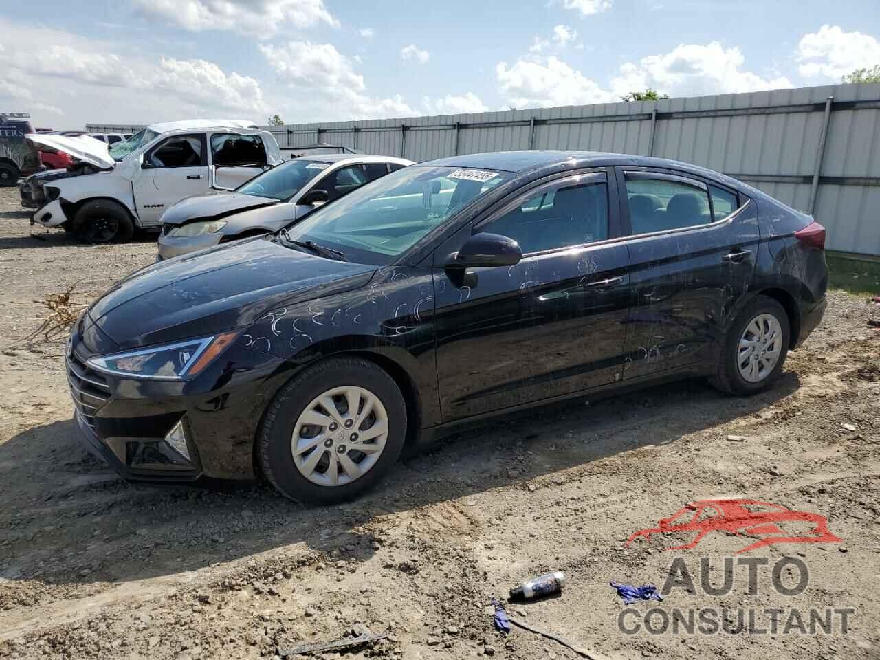 HYUNDAI ELANTRA 2019 - KMHD74LF6KU754094
