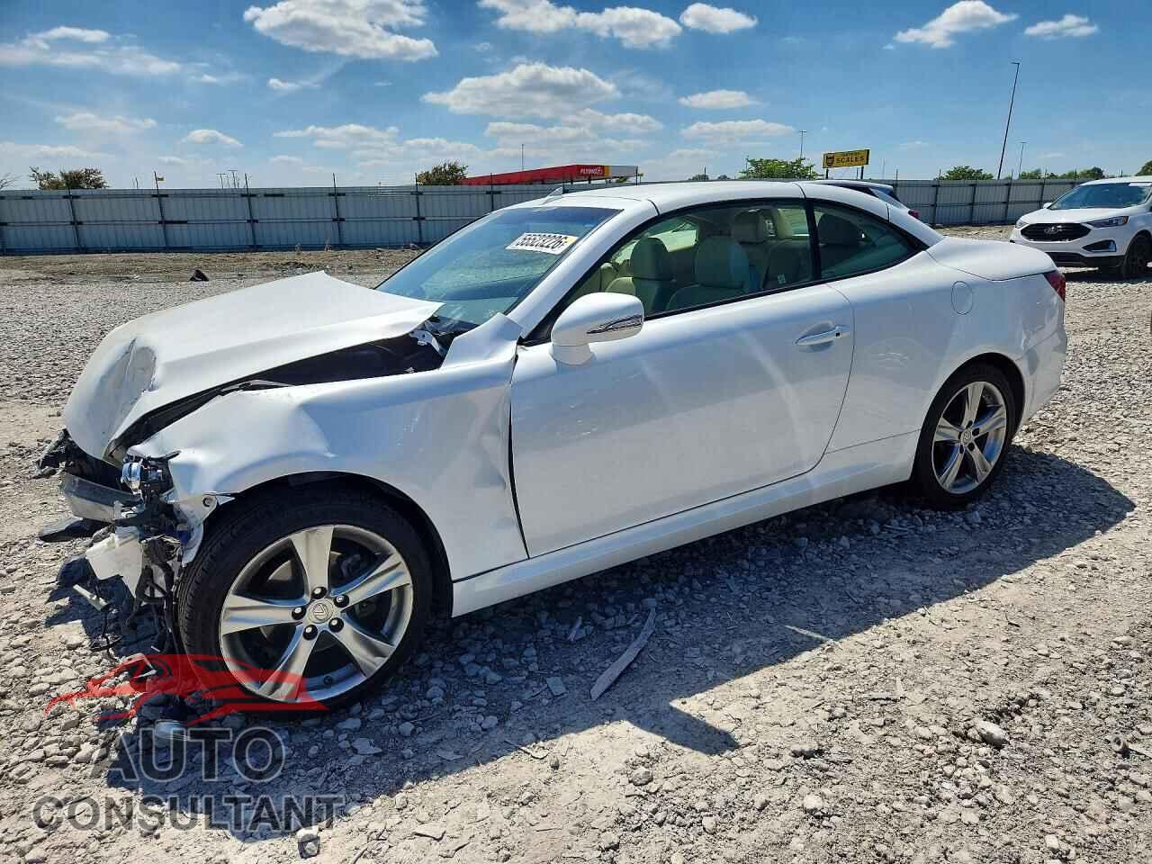 LEXUS IS 2013 - JTHFF2C25D2529292