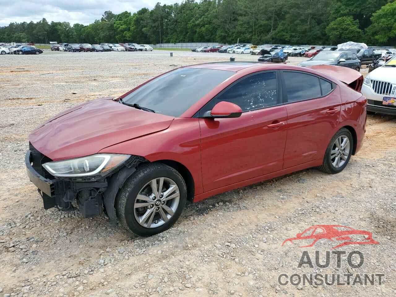 HYUNDAI ELANTRA 2017 - KMHD84LF2HU371730