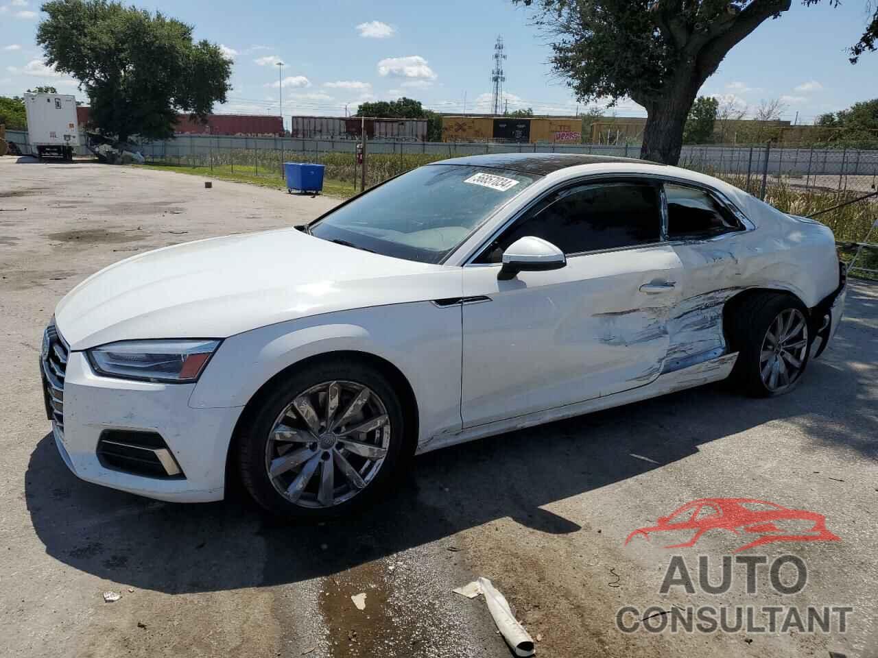 AUDI A5 2018 - WAUNNAF5XJA103287