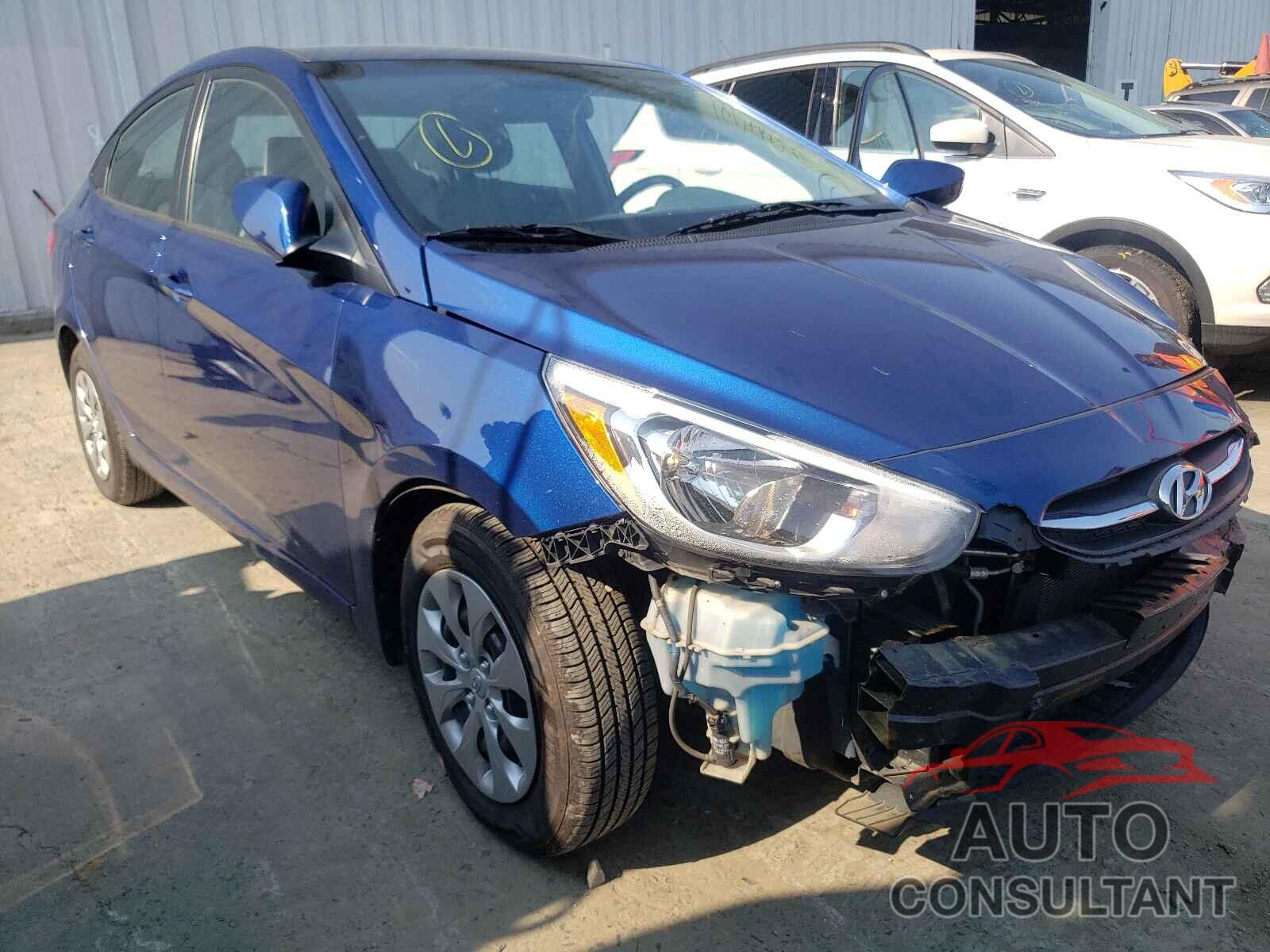 HYUNDAI ACCENT 2017 - KMHCT4AE8HU186313