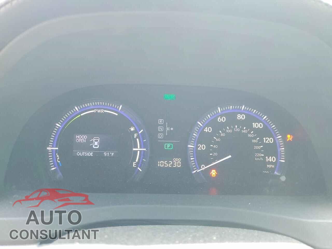 LEXUS HS 2010 - JTHBB1BA0A2013995