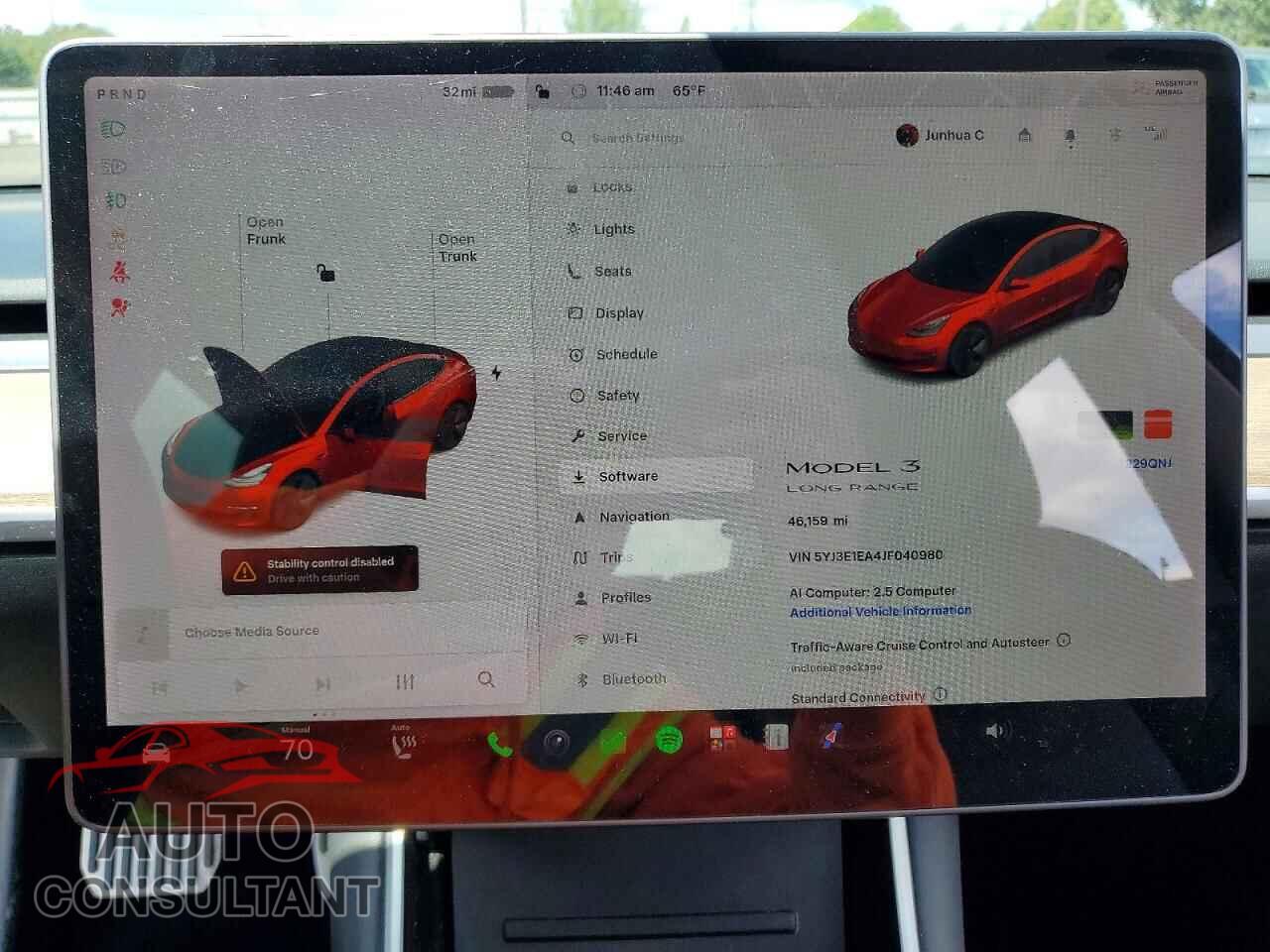 TESLA MODEL 3 2018 - 5YJ3E1EA4JF040980