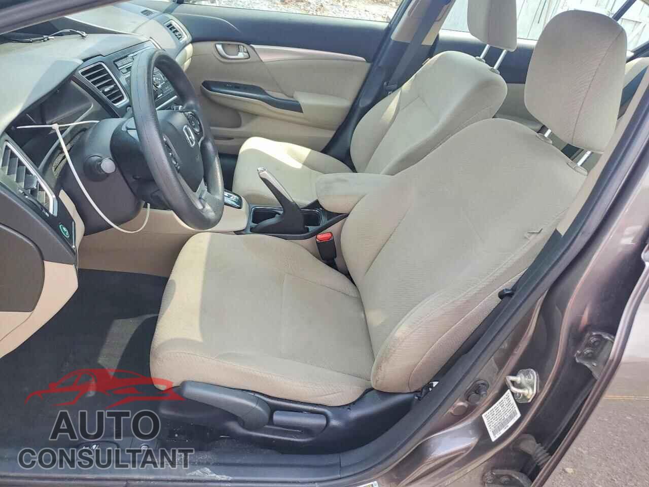 HONDA CIVIC 2013 - 19XFB2F86DE276645
