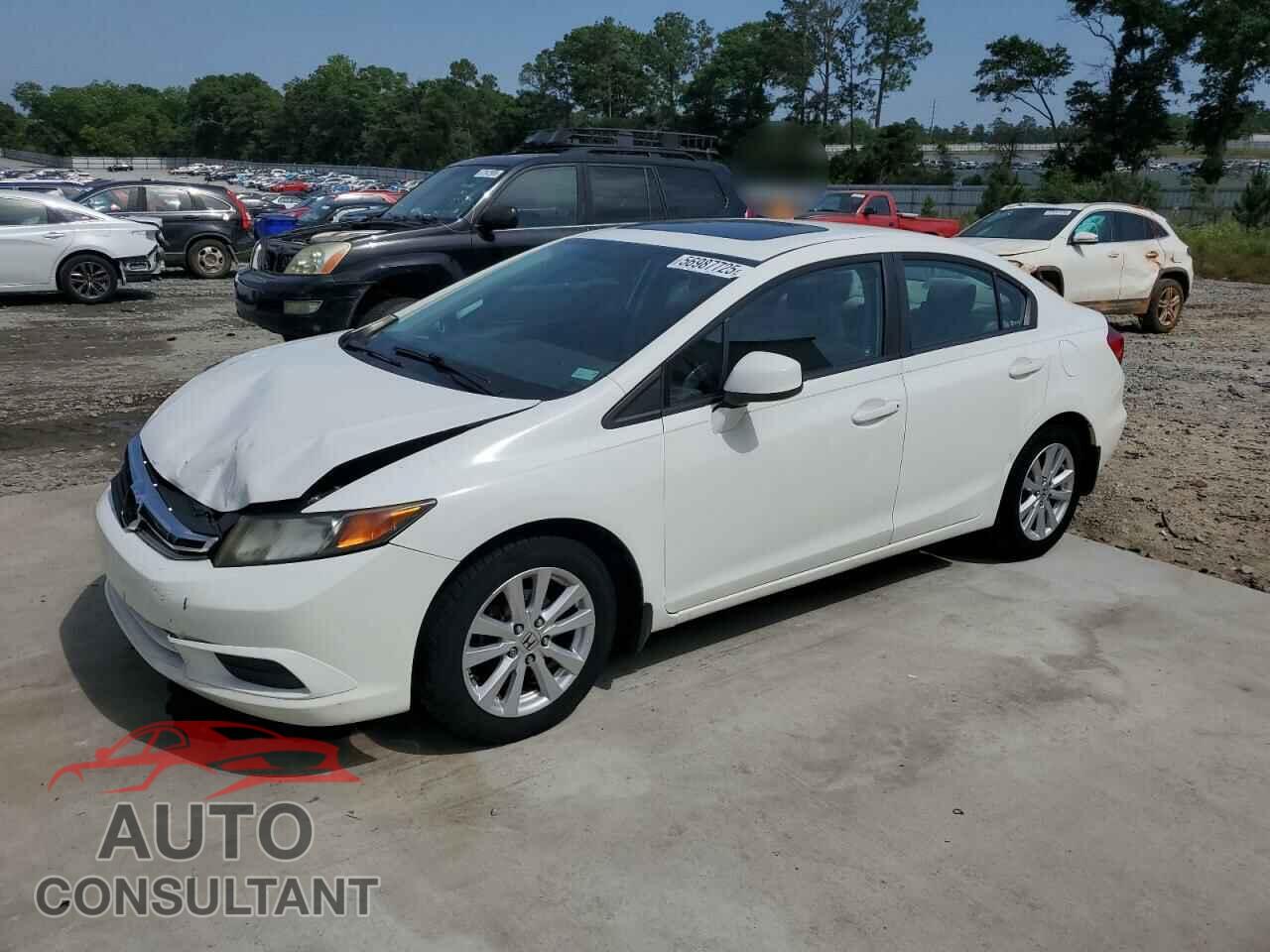 HONDA CIVIC 2012 - 19XFB2F84CE045807