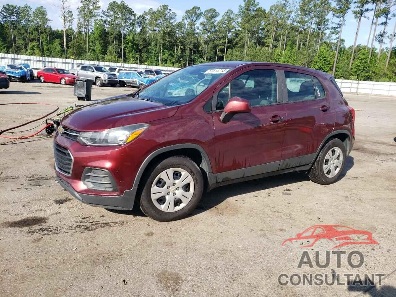 CHEVROLET TRAX 2017 - 3GNCJKSB2HL174842