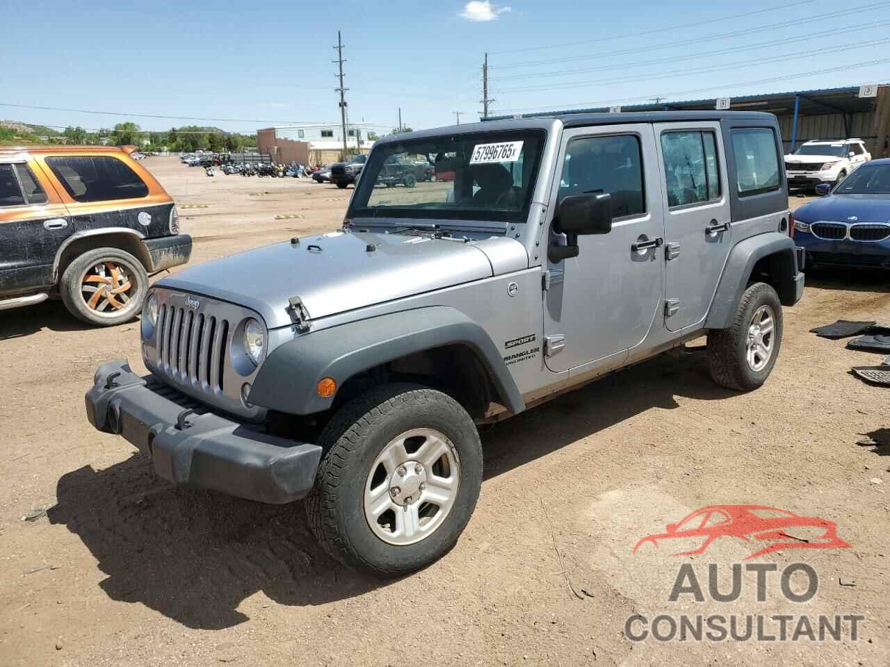 JEEP WRANGLER 2016 - 1C4BJWDG7GL117972