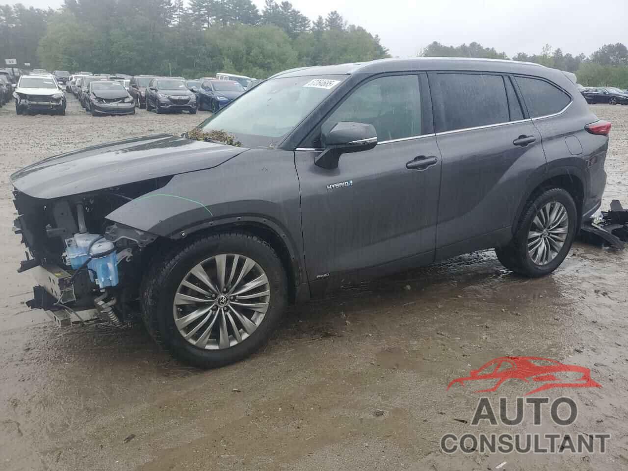 TOYOTA HIGHLANDER 2021 - 5TDEBRCH9MS029246
