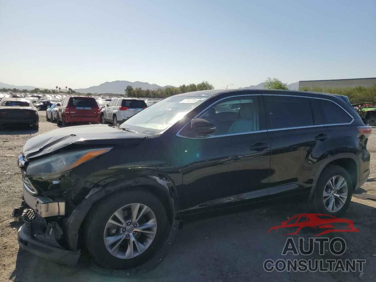 TOYOTA HIGHLANDER 2015 - 5TDZKRFHXFS038554