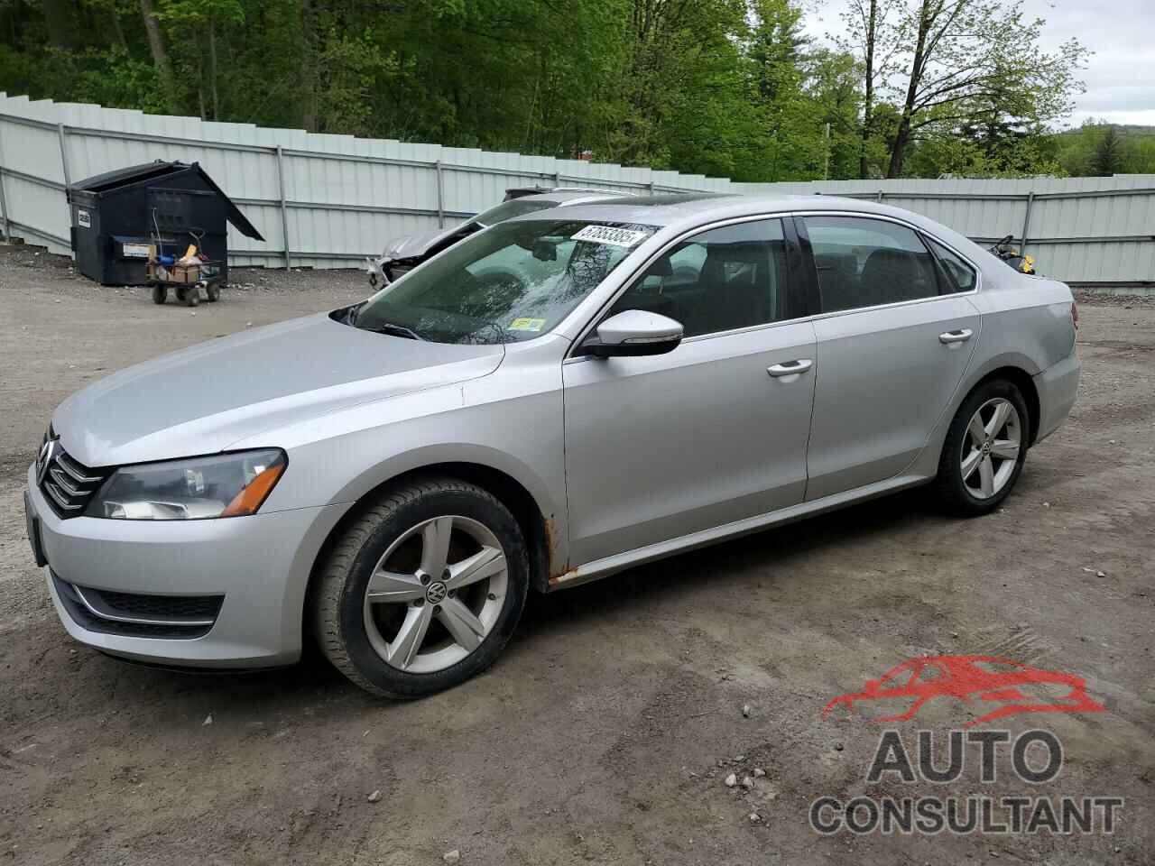 VOLKSWAGEN PASSAT 2012 - 1VWBP7A37CC090947