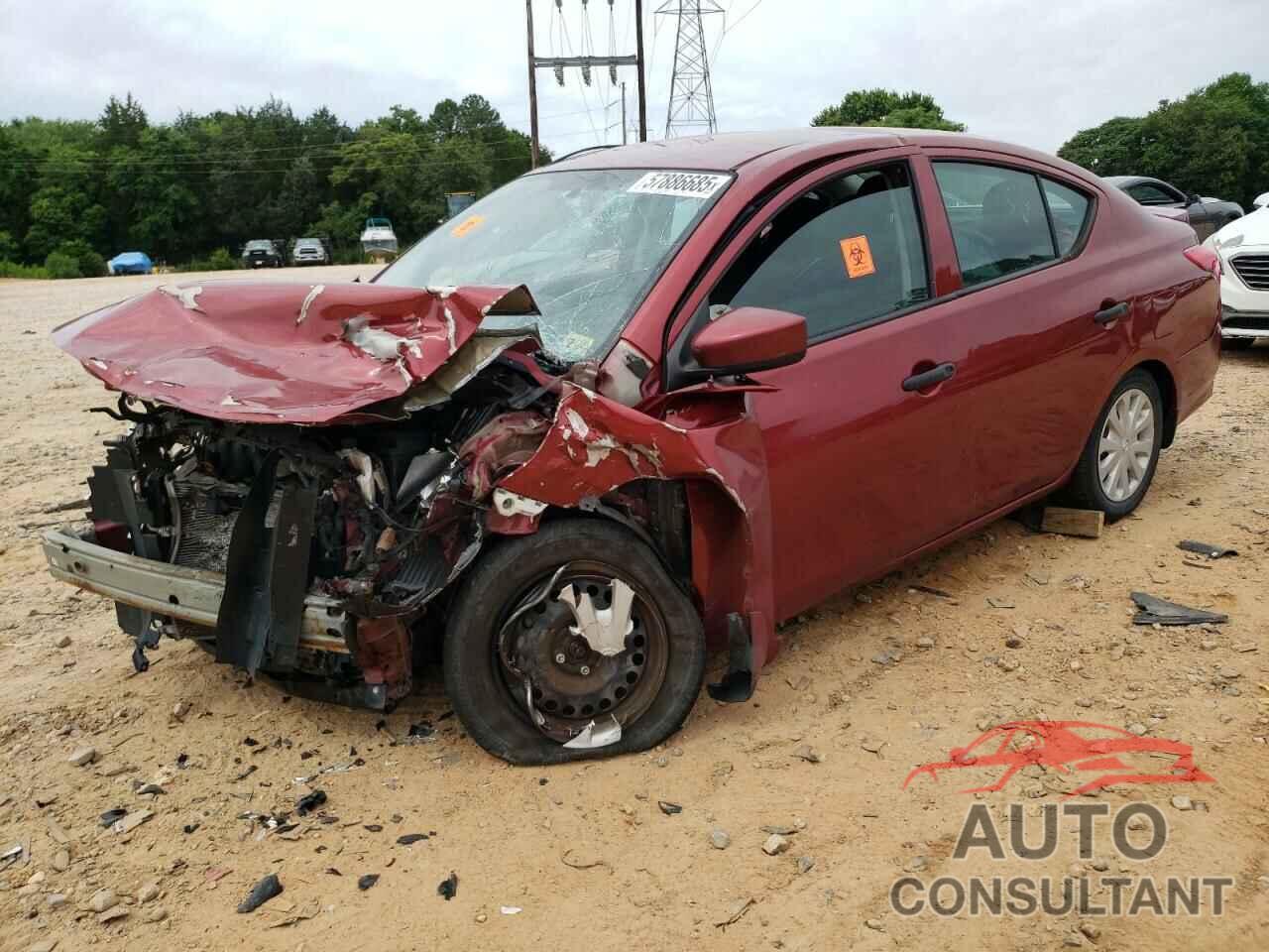 NISSAN VERSA 2017 - 3N1CN7AP9HL822736
