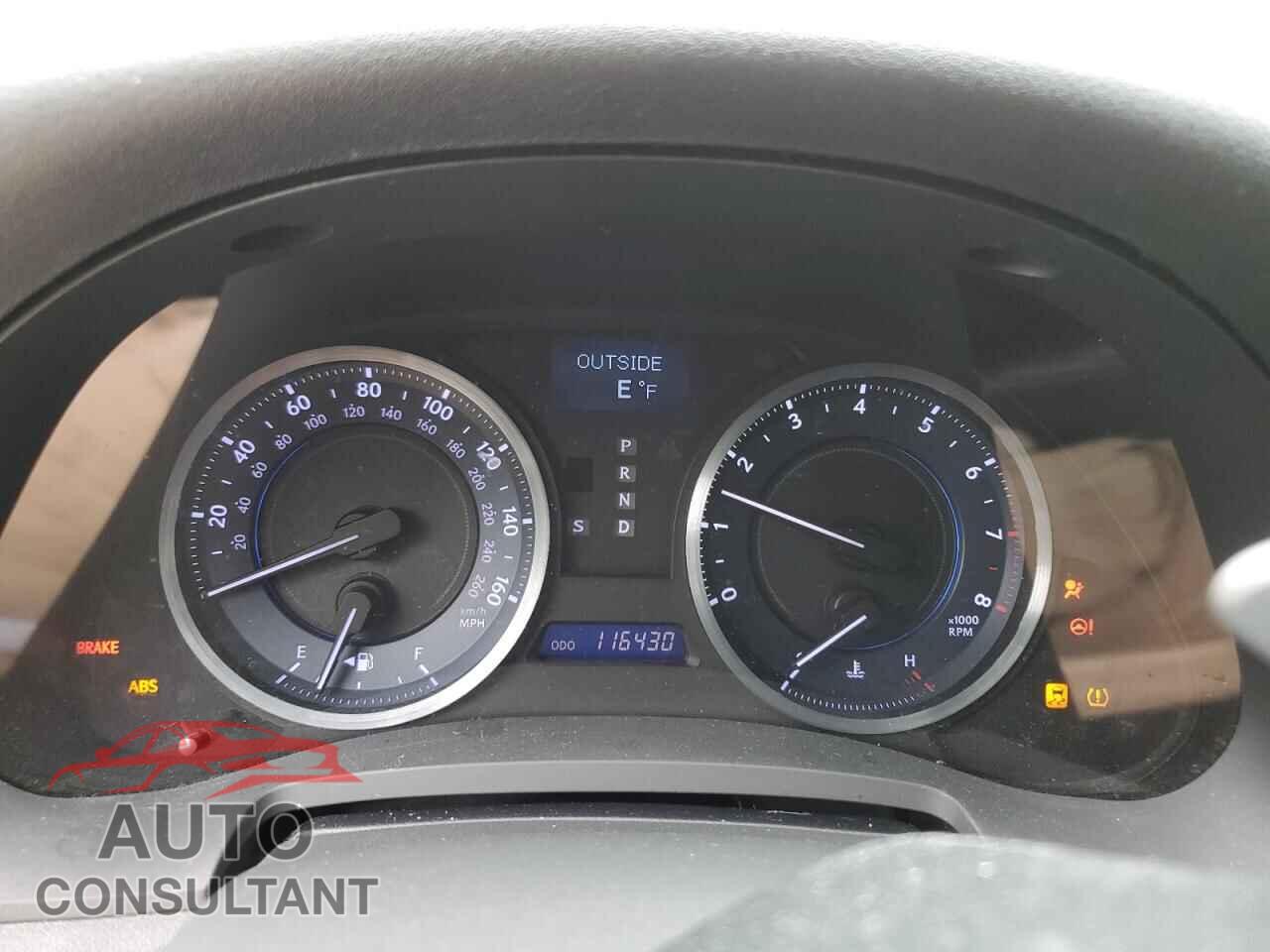 LEXUS IS 2013 - JTHBF5C29D5189482
