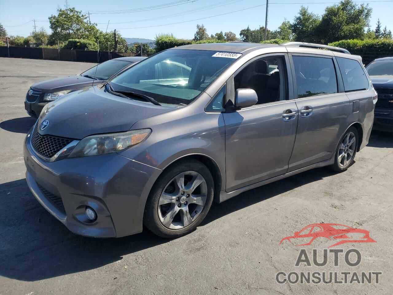 TOYOTA SIENNA 2011 - 5TDXK3DC7BS054944