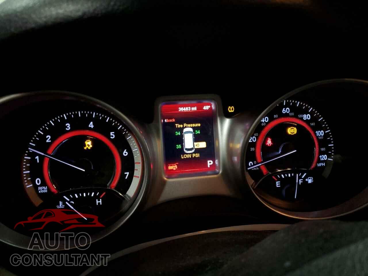 DODGE JOURNEY 2012 - 3C4PDCAB0CT276139