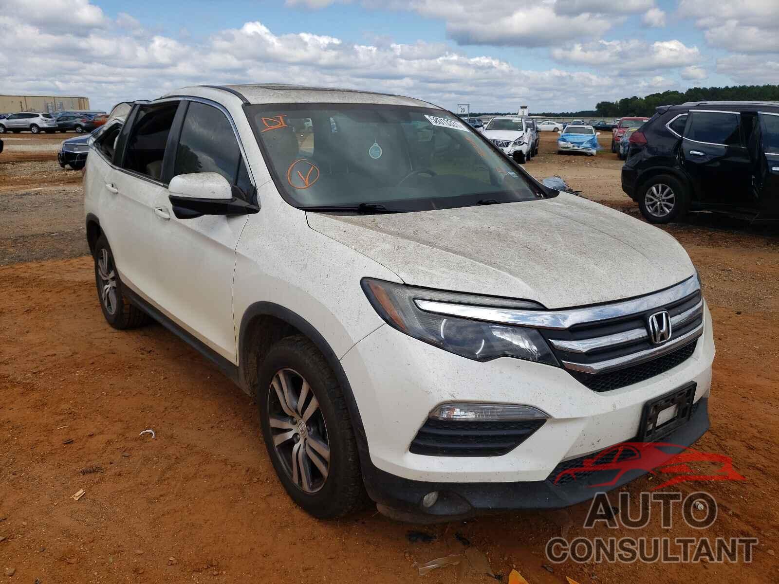 HONDA PILOT 2017 - 5FNYF5H59HB033204