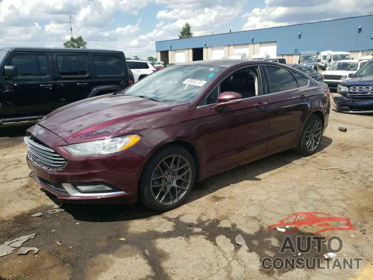 FORD FUSION 2017 - 3FA6P0T92HR327209