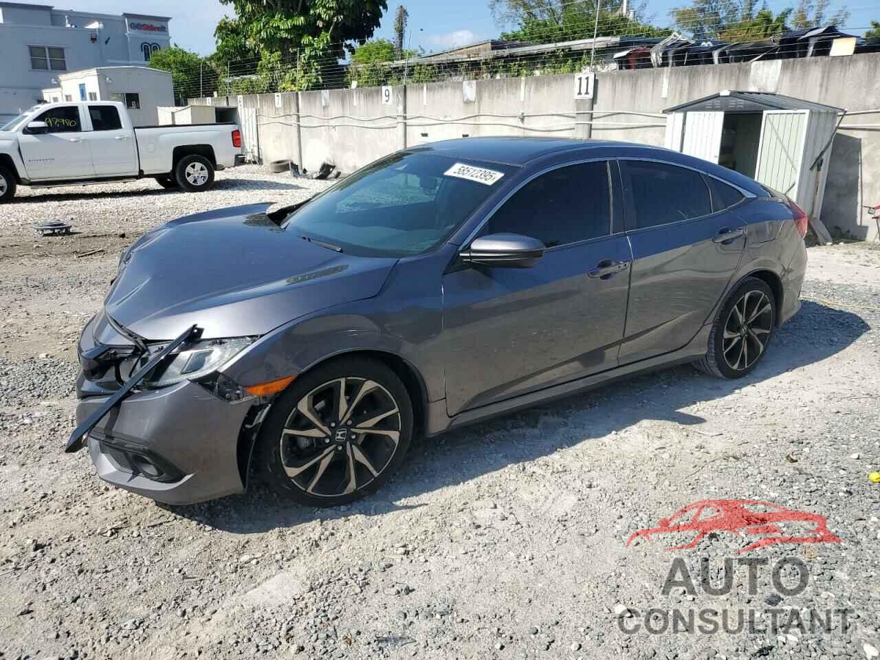 HONDA CIVIC 2021 - 2HGFC2F89MH512269