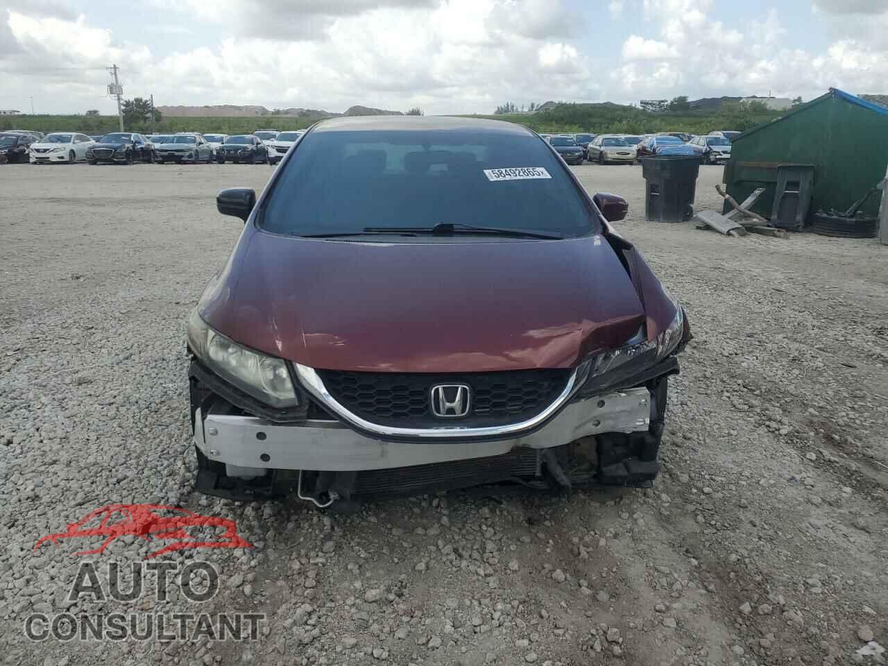 HONDA CIVIC 2014 - 19XFB2F5XEE017986