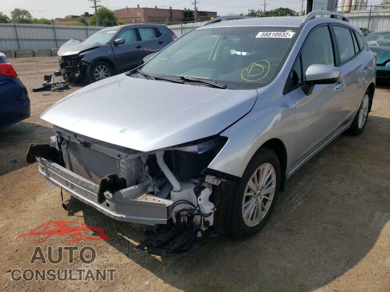 SUBARU IMPREZA 2018 - 4S3GTAB67J3752209