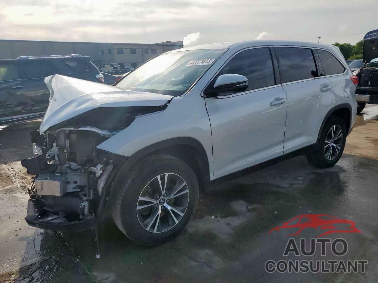TOYOTA HIGHLANDER 2019 - 5TDZZRFH8KS329995