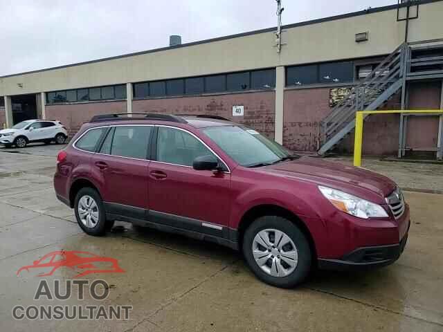 SUBARU OUTBACK 2011 - 4S4BRCAC3B3387620