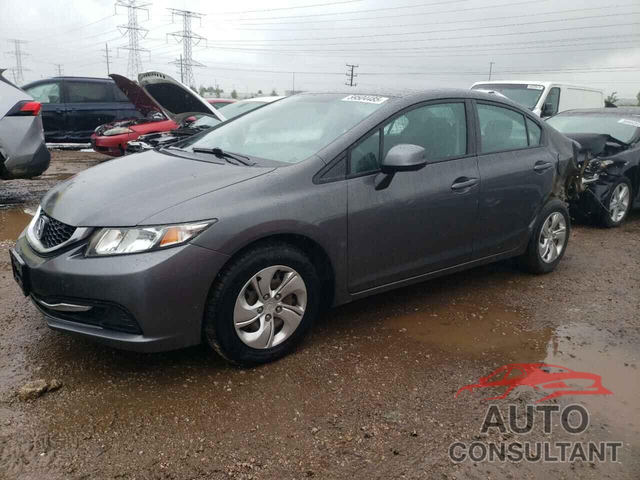 HONDA CIVIC 2013 - 2HGFB2F50DH589234