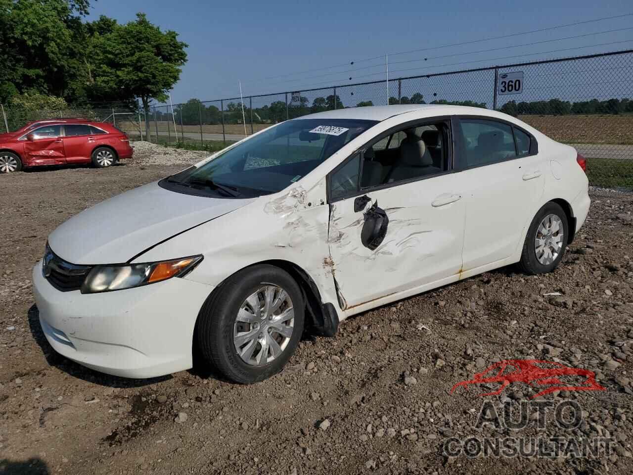 HONDA CIVIC 2012 - 19XFB2F5XCE086755
