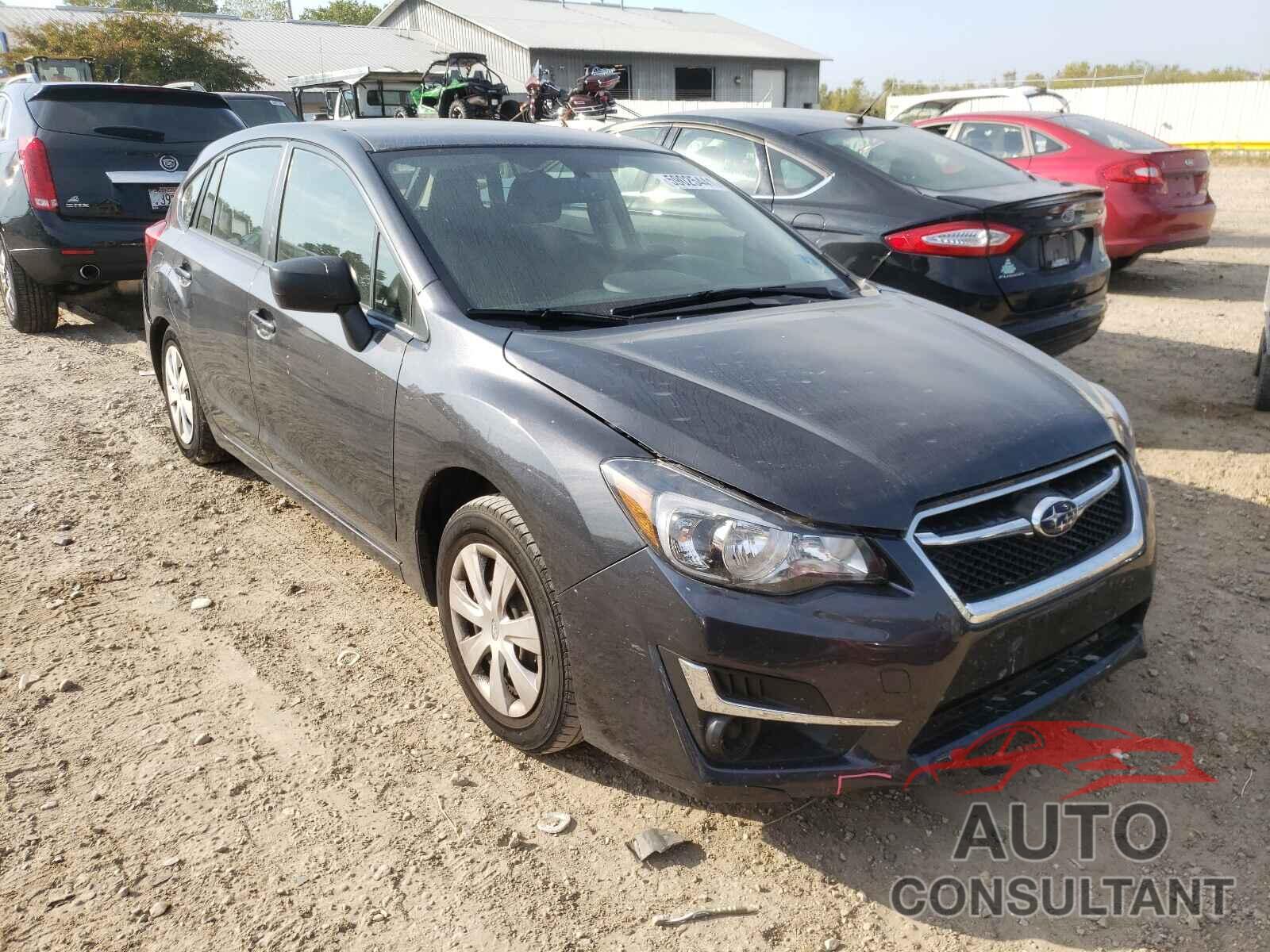 SUBARU IMPREZA 2016 - JF1GPAA62G8219210